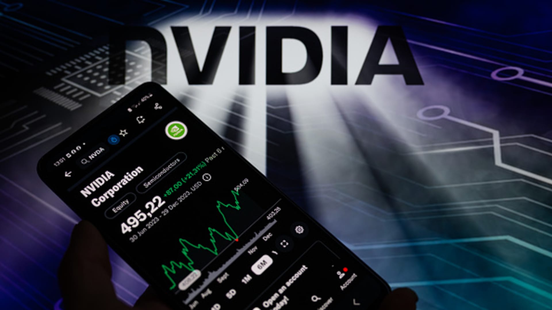 stocks-making-the-biggest-moves-midday:-nvidia,-solaredge,-teladoc,-wingstop-and-more