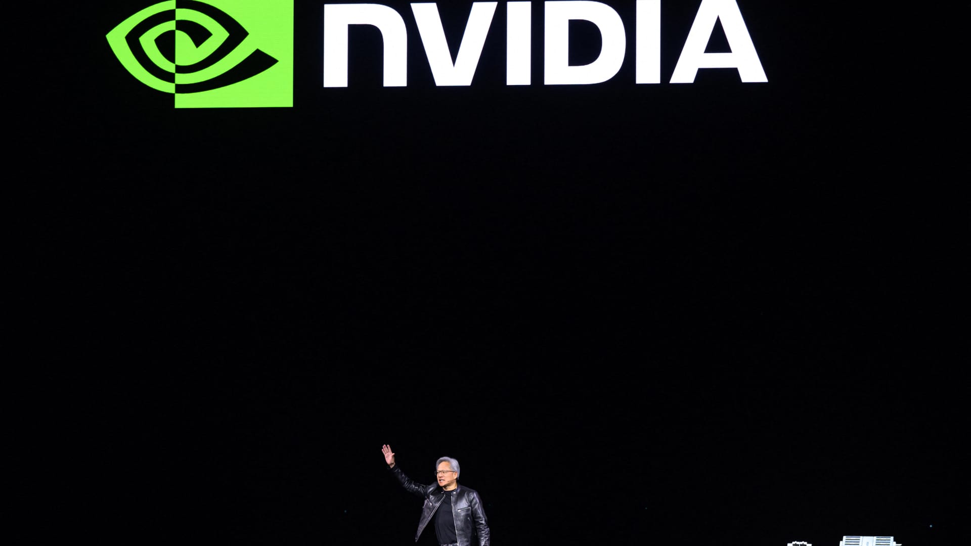 nvidia-shares-down-4.6%-in-premarket-trade-despite-market-beating-earnings