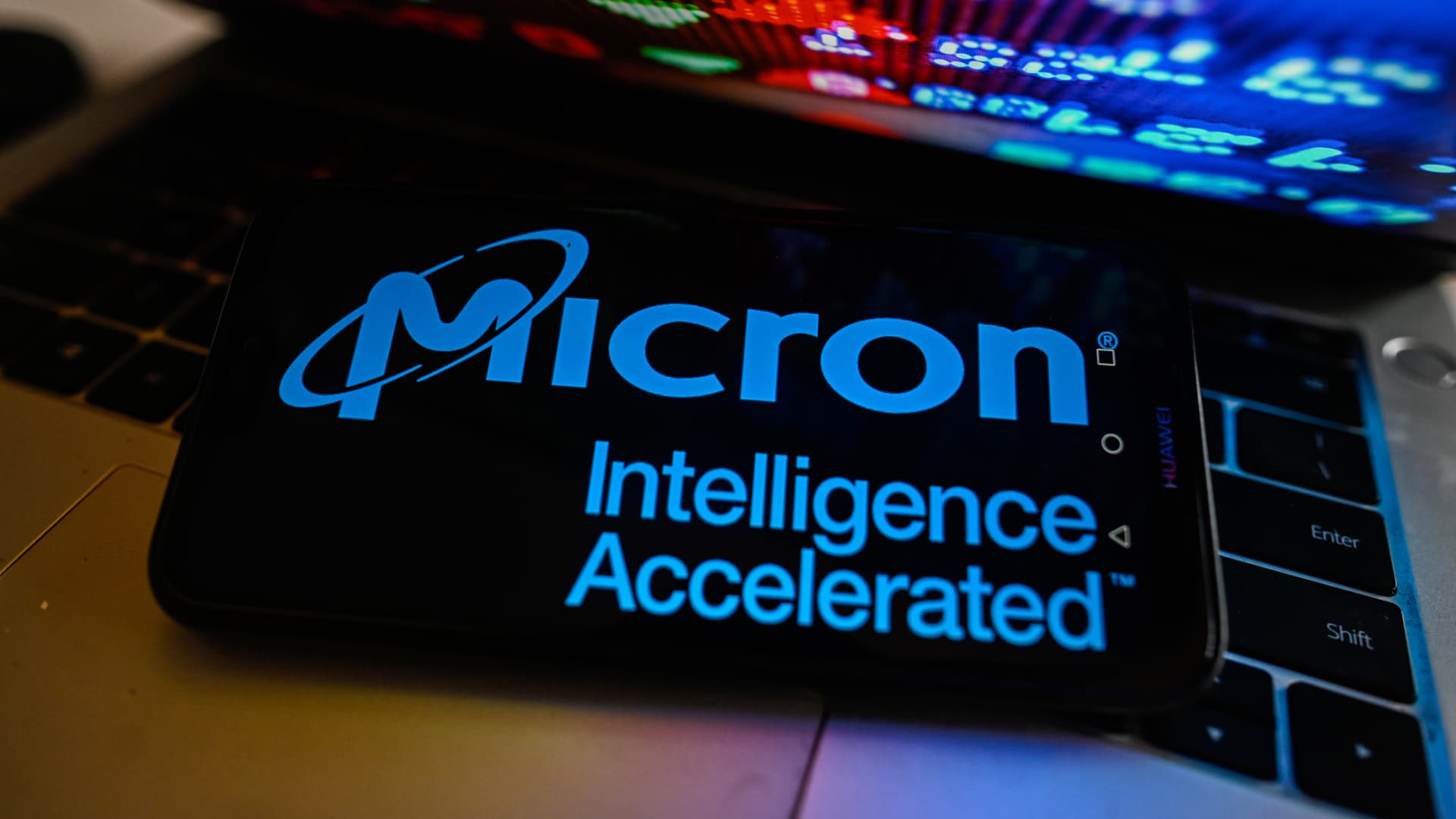 micron-shares-surge-after-upbeat-first-quarter-forecast-due-to-ai-demand-for-memory-chips